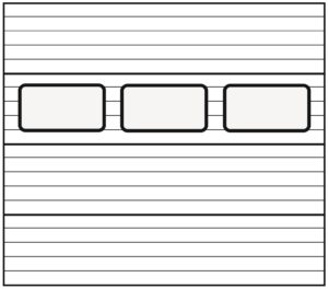 okno P3 430x770mm